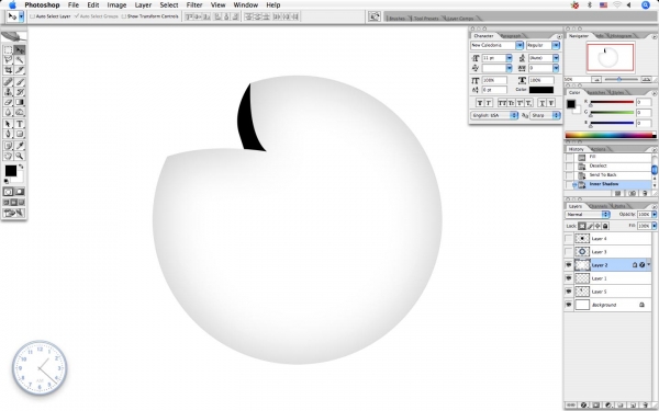 Creation of Creative Eye: Step 11